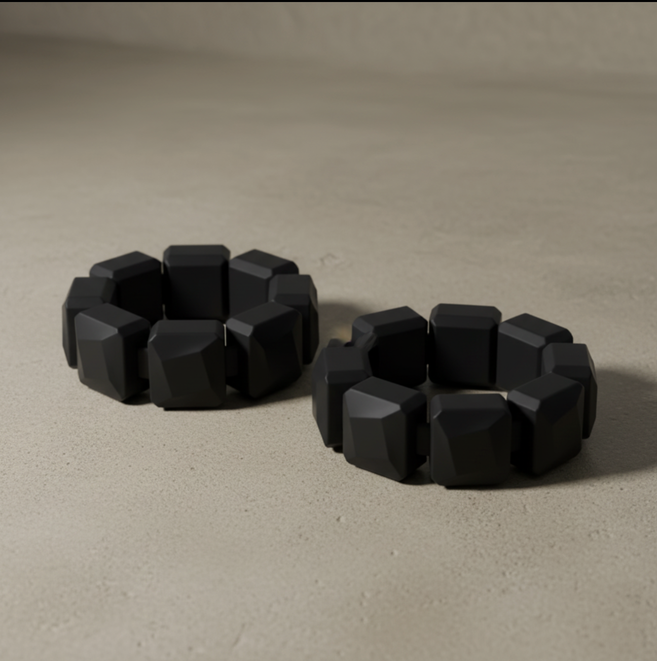 Velura Diamond Sculpt Cuffs