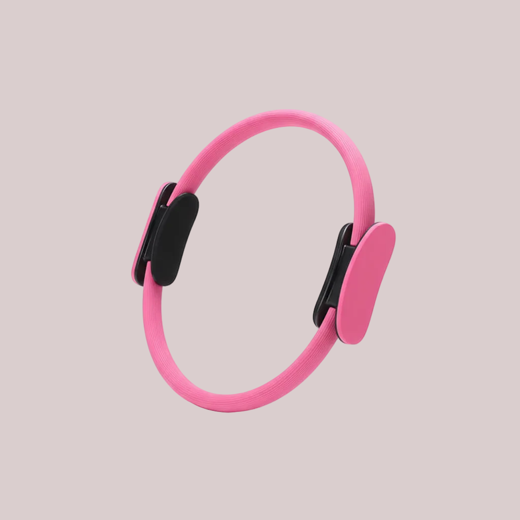 Pilates Ring - Pink White Background